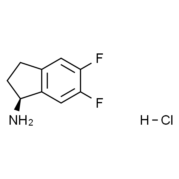 (S)-5,6-Difluoro-2,3-dihydro-1H-inden-1-amine hydrochloride