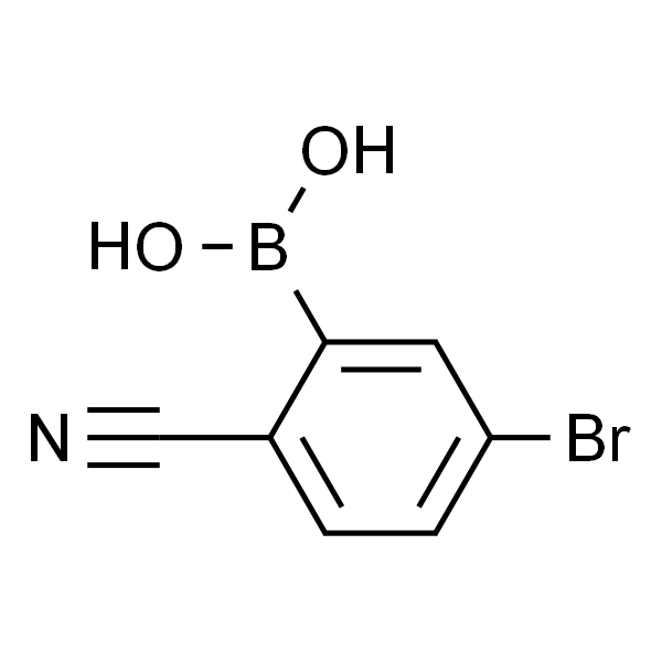 5-Bromo-2-cyanophenylboronic acid