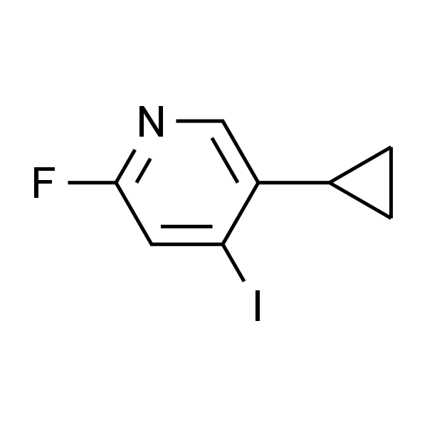 5-Cyclopropyl-2-fluoro-4-iodopyridine