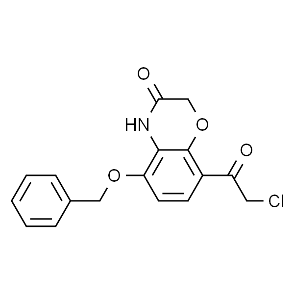 5-(benzyloxy)-8-(2-chloroacetyl)-2H-benzo[b][1,4]oxazin-3(4H)-one