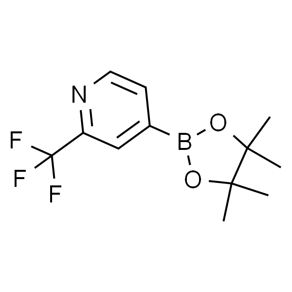 4-(4,4,5,5-Tetramethyl-1,3,2-dioxaborolan-2-yl)-2-(trifluoromethyl)pyridine