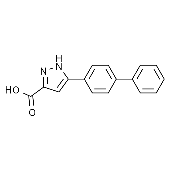5-BIPHENYL-4-YL-1H-PYRAZOLE-3-CARBOXYLIC ACID