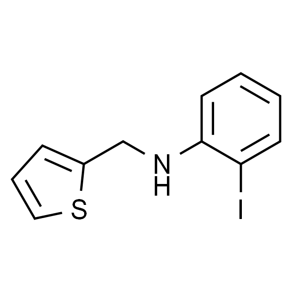 2-Thiophenemethanamine, N-(2-iodophenyl)-
