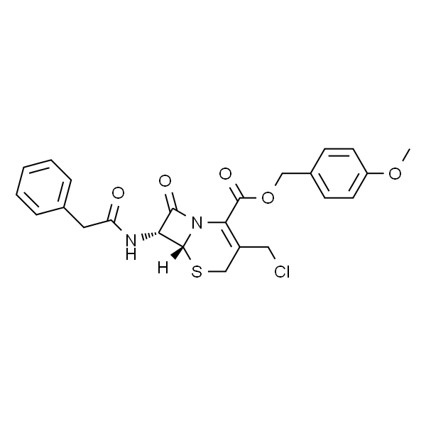 (6R，7R)-4-Methoxybenzyl 3-(chloromethyl)-8-oxo-7-(2-phenylacetamido)-5-thia-1-azabicyclo[4.2.0]oct-2-ene-2-carboxylate