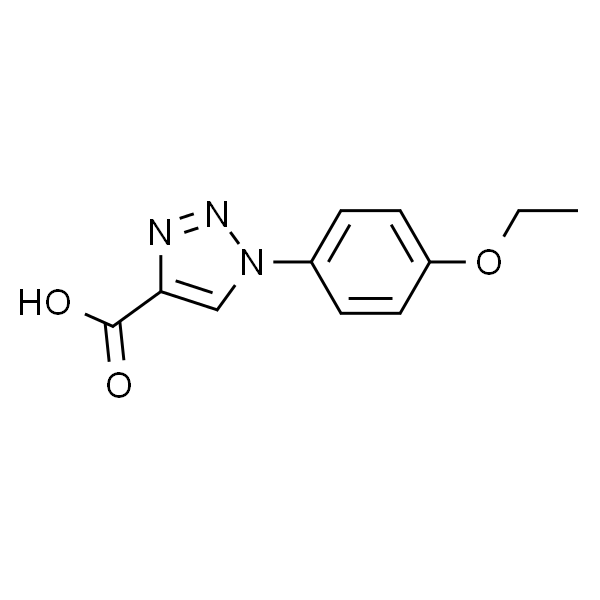 1-(4-ethoxyphenyl)-1H-1,2,3-triazole-4-carboxylic acid