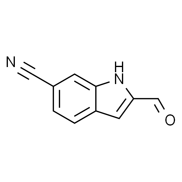 2-Formyl-1H-indole-6-carbonitrile