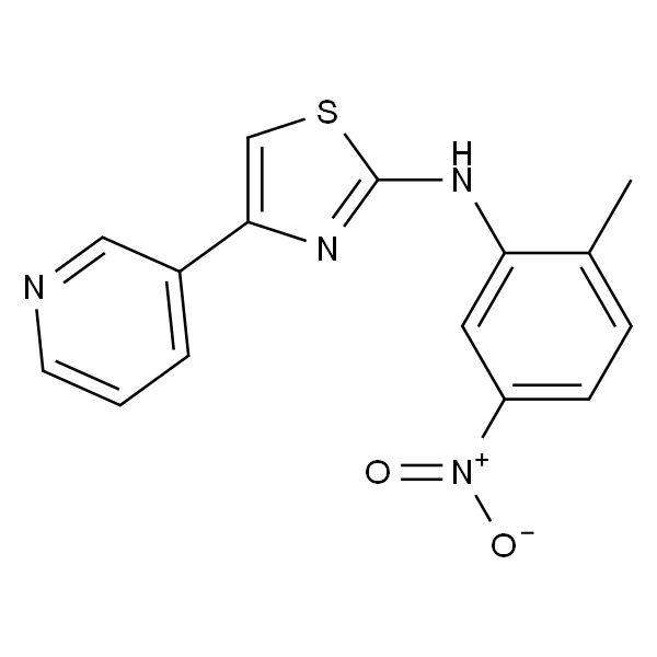 N-(2-Methyl-5-nitrophenyl)-4-(3-pyridyl)thiazol-2-amine