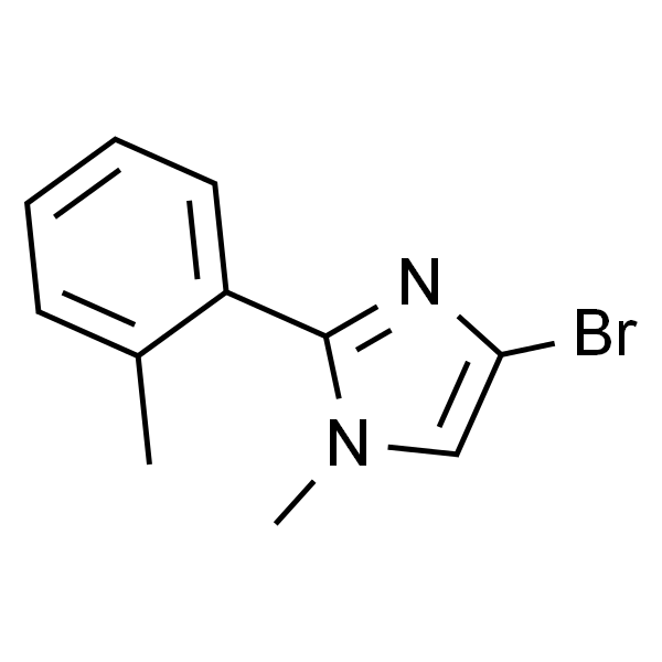 1H-Imidazole, 4-bromo-1-methyl-2-(2-methylphenyl)-