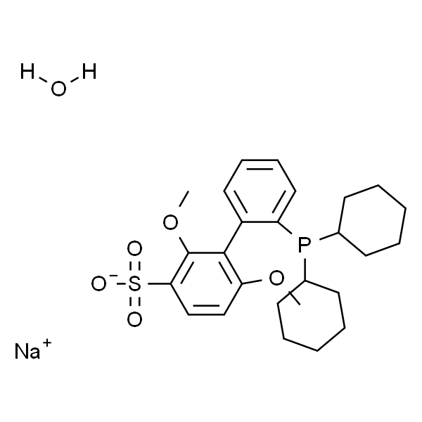 Sodium 2′-dicyclohexylphosphino-2,6-dimethoxy-1,1′-biphenyl-3-sulfonate hydrate