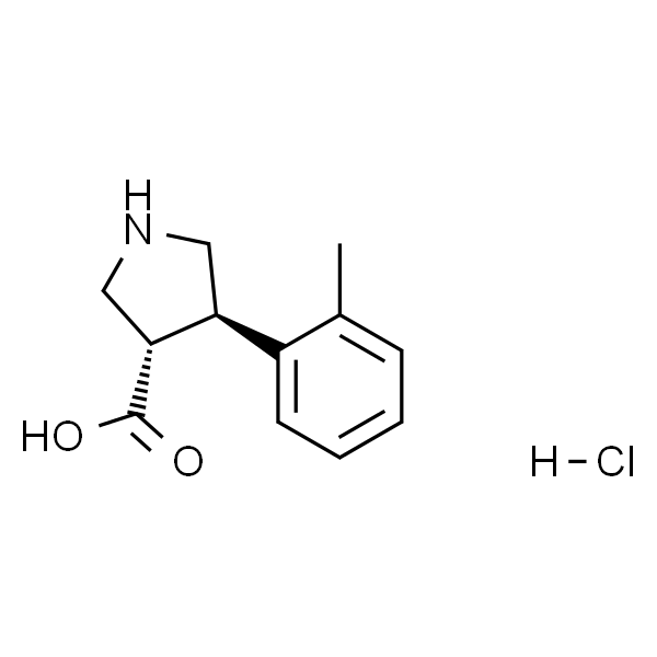 (3S,4R)-4-(o-tolyl)Pyrrolidine-3-carboxylic acid hydrochloride