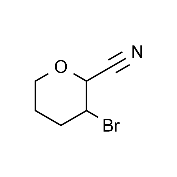 3-Bromo-2-cyanotetrahydropyran