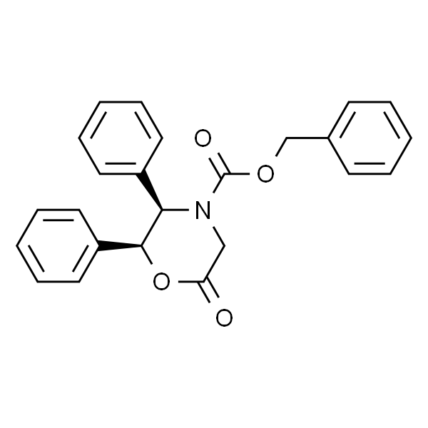 BENZYL (2S,3R)-(+)-6-OXO-2,3-DIPHENYL-4-MORPHOLINECARBOXYLATE