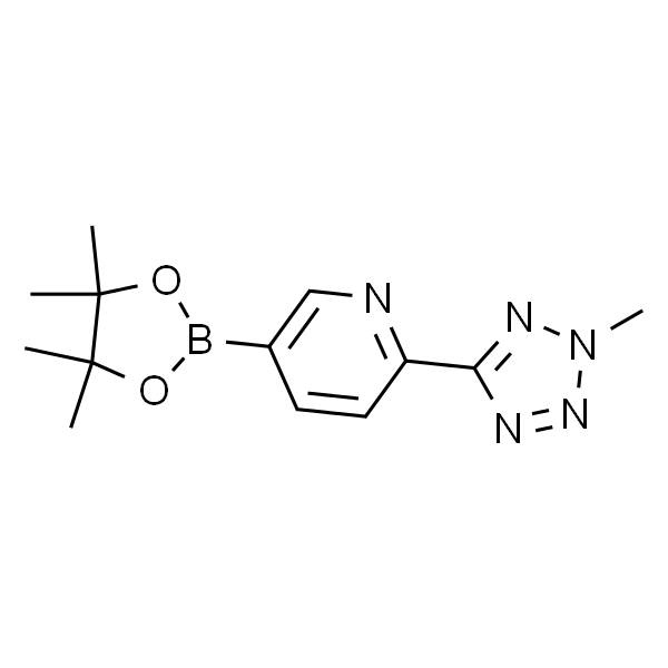 2-(2-Methyl-2H-tetrazol-5-yl)-5-(4,4,5,5-tetramethyl-1,3,2-dioxaborolan-2-yl)pyridine