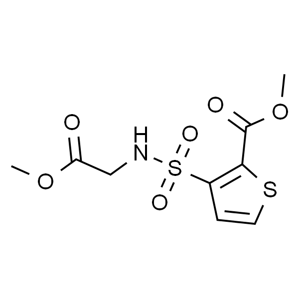 Methyl N-(Methoxycarbonylmethyl)-3-Sulfamoyl-2-Thiophenecarboxylate