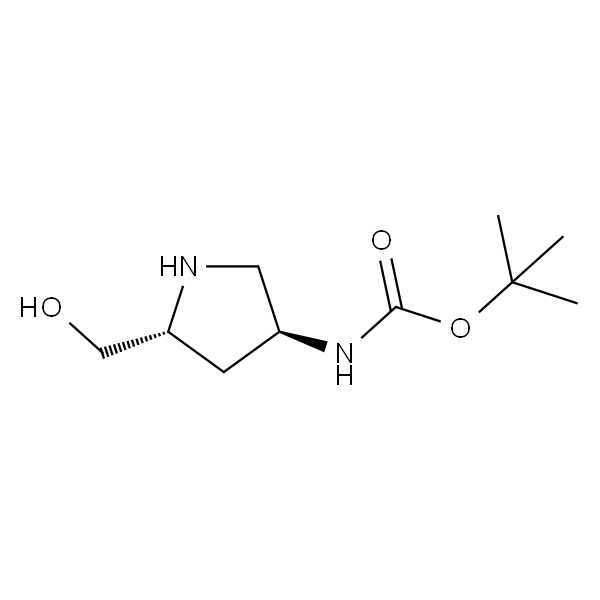 tert-Butyl ((3S,5R)-5-(hydroxymethyl)pyrrolidin-3-yl)carbamate