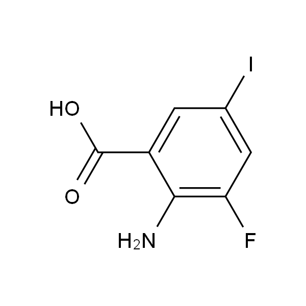2-Amino-3-fluoro-5-iodobenzoicacid