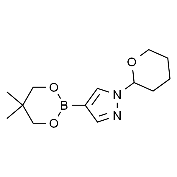 4-(5,5-Dimethyl-1,3,2-dioxaborinan-2-yl)-1-(tetrahydro-2H-pyran-2-yl)-1H-pyrazole