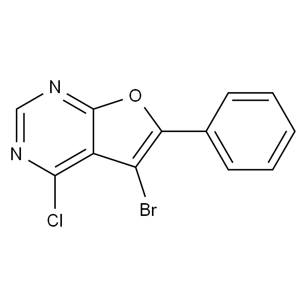 Furo[2,3-d]pyrimidine, 5-bromo-4-chloro-6-phenyl-