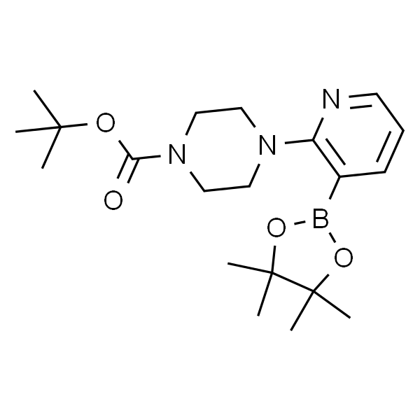 tert-Butyl 4-(3-(4,4,5,5-tetramethyl-1,3,2-dioxaborolan-2-yl)pyridin-2-yl)piperazine-1-carboxylate