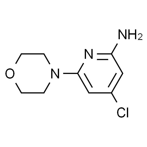 2-Amino-4-chloro-6-morpholinopyridine