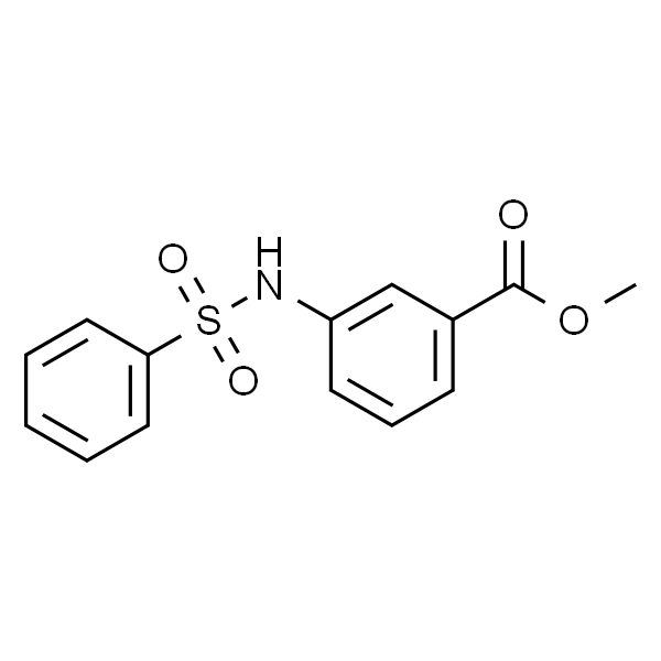 Methyl 3-benzenesulfonamidobenzoate