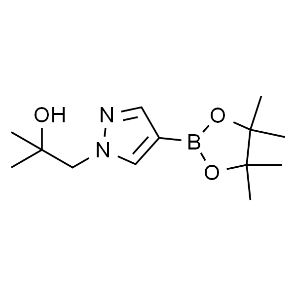2-Methyl-1-(4-(4,4,5,5-tetramethyl-1,3,2-dioxaborolan-2-yl)-1H-pyrazol-1-yl)propan-2-ol
