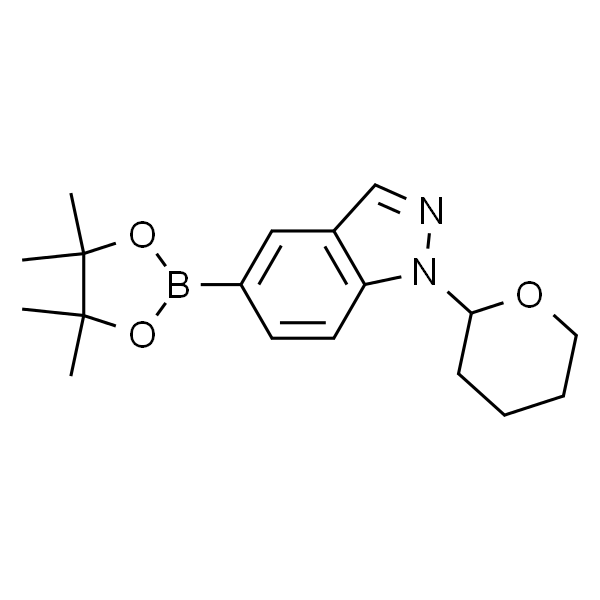 1H-Indazole, 1-(tetrahydro-2H-pyran-2-yl)-5-(4,4,5,5-tetramethyl-1,3,2-dioxaborolan-2-yl)-