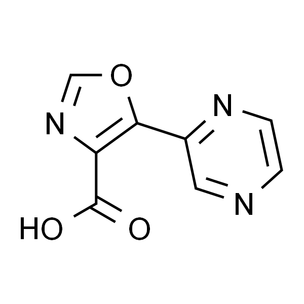 5-Pyrazin-2-yl-1,3-oxazole-4-carboxylic  acid