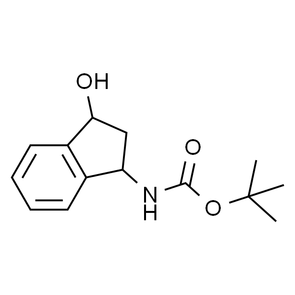 tert-Butyl (3-hydroxy-2,3-dihydro-1H-inden-1-yl)carbamate