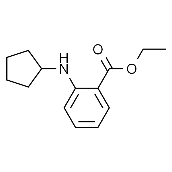 Ethyl 2-(cyclopentylamino)benzoate