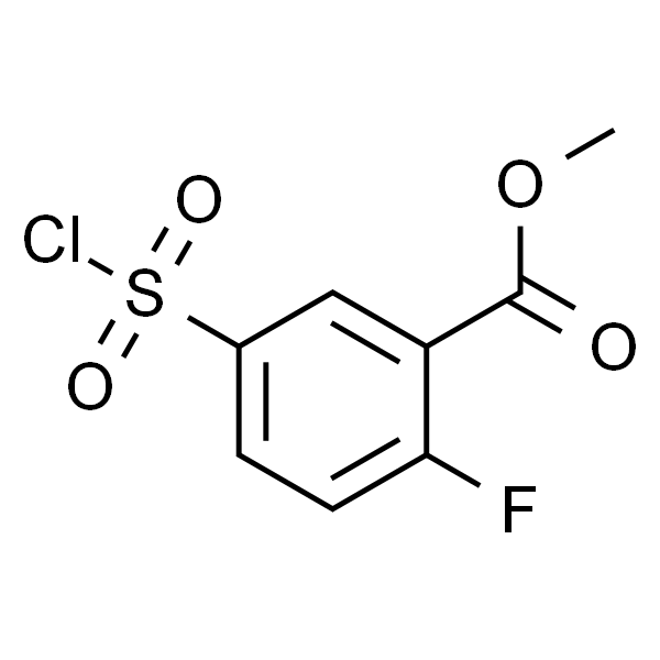 methyl 5-(chlorosulfonyl)-2-fluorobenzoate