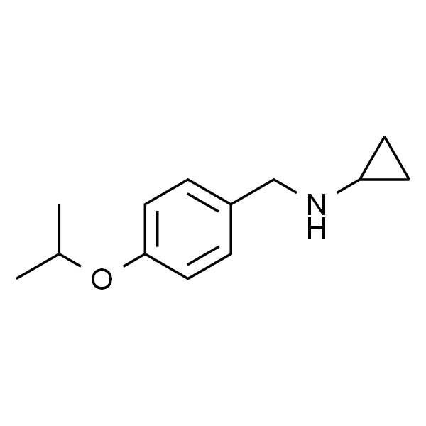 Cyclopropyl-(4-isopropoxybenzyl)-amine