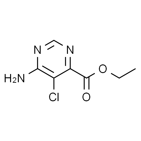 4-Pyrimidinecarboxylic acid, 6-amino-5-chloro-, ethyl ester