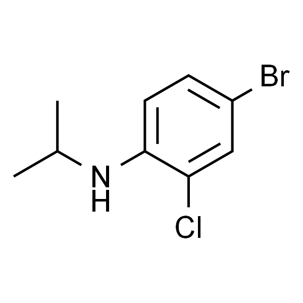 4-bromo-2-chloro-N-(propan-2-yl)aniline