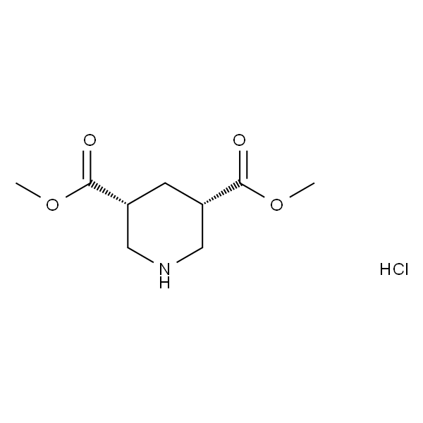 rel-(3S,5R)-Dimethylpiperidine-3,5-dicarboxylatehydrochloride