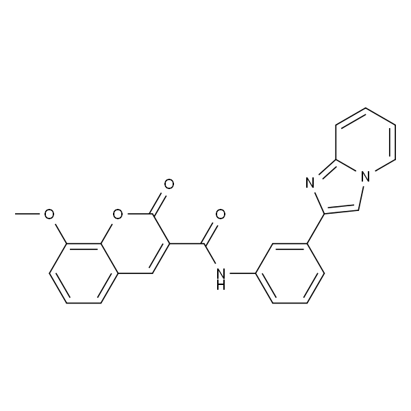 N-(3-(iMidazo[1,2-a]pyridin-2-yl)phenyl)-8-Methoxy-2-oxo-2H-chroMene-3-carboxaMide