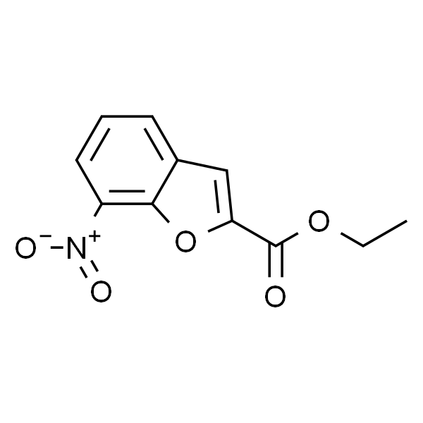 2-Benzofurancarboxylic acid, 7-nitro-, ethyl ester