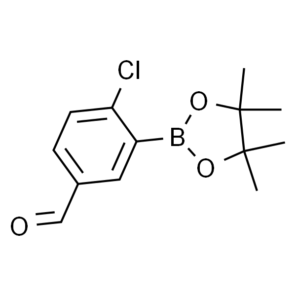 4-Chloro-3-(4,4,5,5-tetramethyl-1,3,2-dioxaborolan-2-yl)benzaldehyde