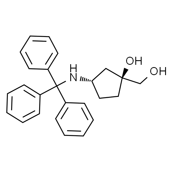 (1S,3S)-1-(Hydroxymethyl)-3-(tritylamino)cyclopentanol