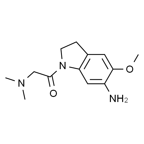 1-(6-Amino-5-methoxyindolin-1-yl)-2-(dimethylamino)ethanone