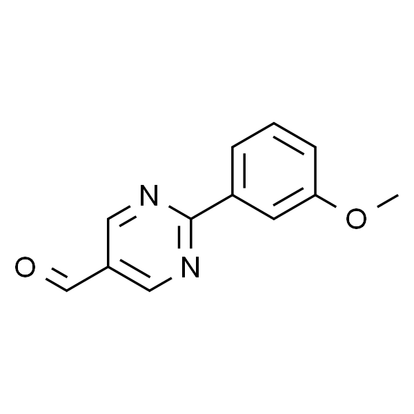 2-(3-methoxyphenyl)pyrimidine-5-carbaldehyde