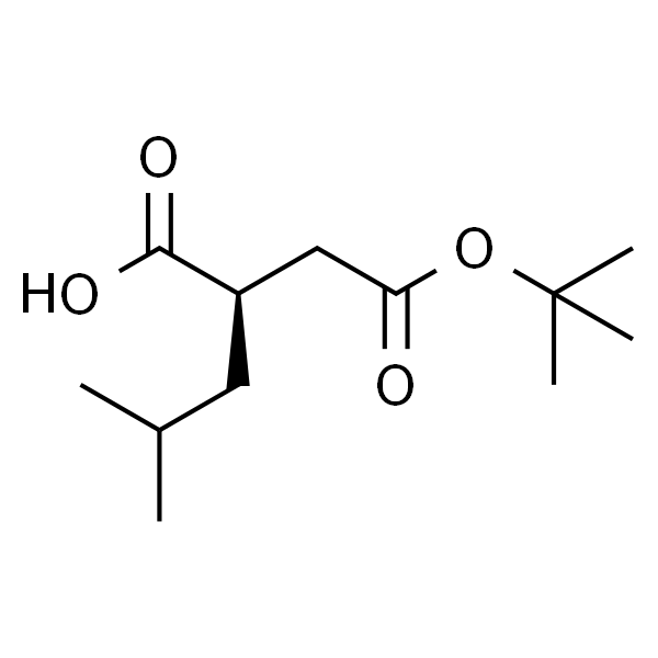 (R)-2-(2-(tert-Butoxy)-2-oxoethyl)-4-methylpentanoic acid