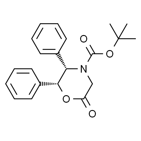 TERT-BUTYL (2R,3S)-(-)-6-OXO-2,3-DIPHENY L-4-MORPHOLINECARBOXYLATE