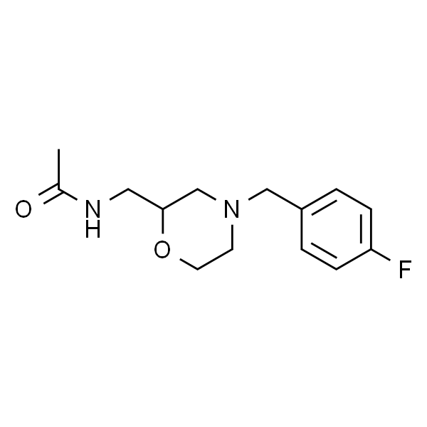 N-((4-(4-Fluorobenzyl)morpholin-2-yl)methyl)acetamide