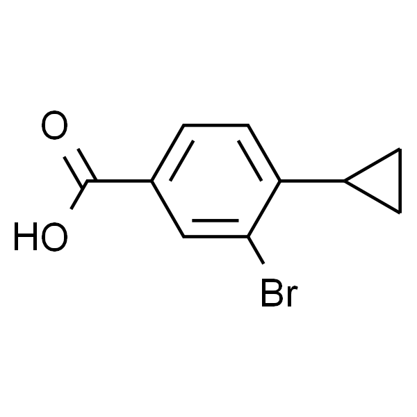 3-Bromo-4-cyclopropylbenzoic acid