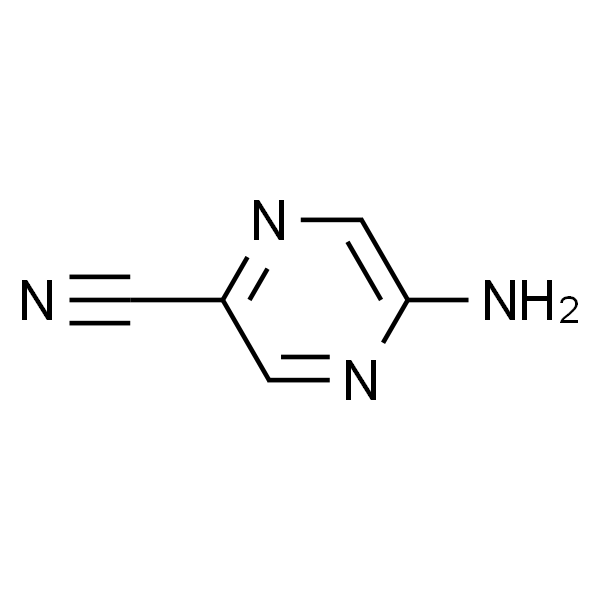 5-aminopyrazine-2-carbonitrile