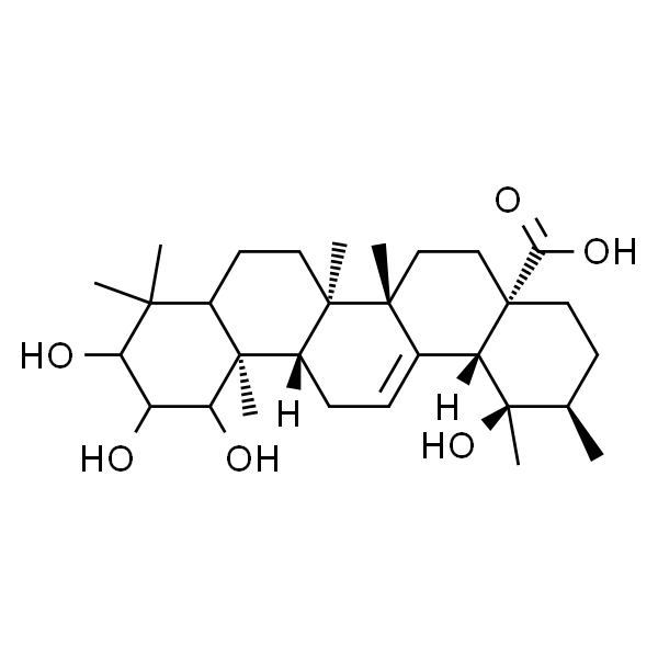 1,2,3,19-Tetrahydroxy-12-ursen-28-oic acid
