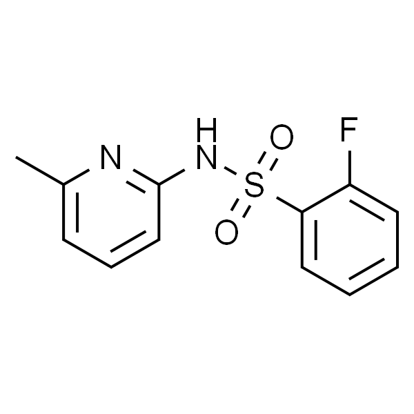 2-Fluoro-N-(6-methyl-2-pyridyl)benzenesulfonamide