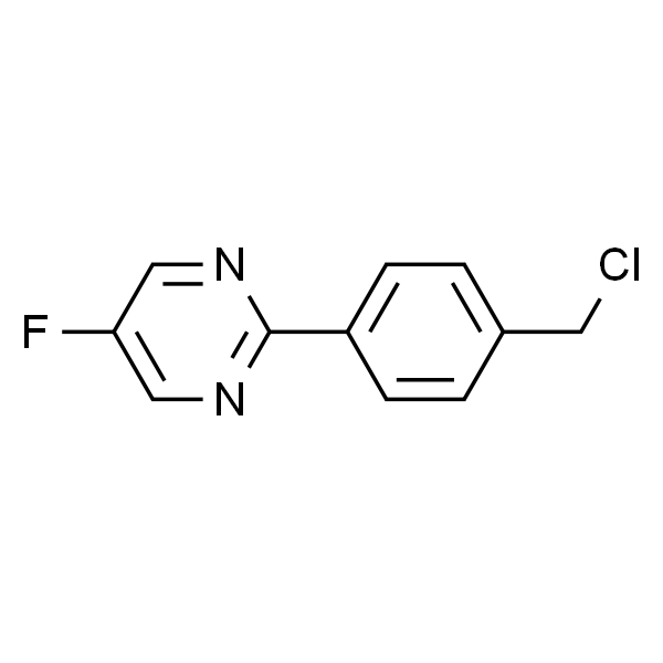 Pyrimidine, 2-[4-(chloromethyl)phenyl]-5-fluoro-