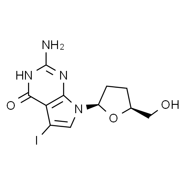 7-Iodo-2',3'-Dideoxy-7-Deaza-Guanosine